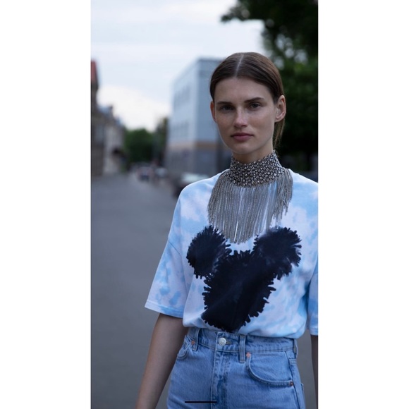 Zara Tops - Disney Mickey Tie-Dye T-shirt